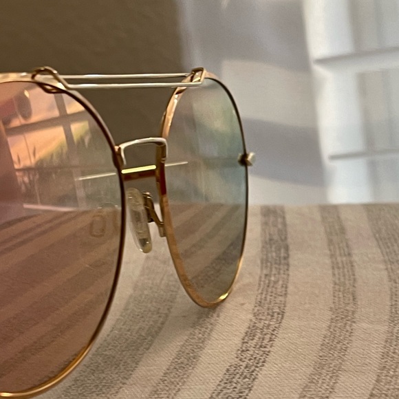 rag & bone 59mm Round Metal Aviator Sunglasses - Picture 12 of 14